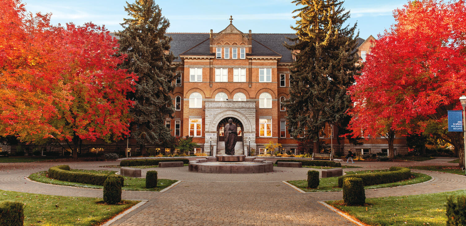College Hall in Fall