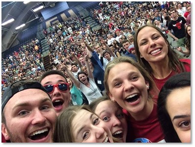 Students at GEL weekend