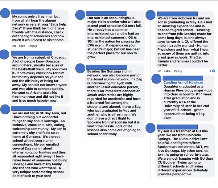 New parent testimonials