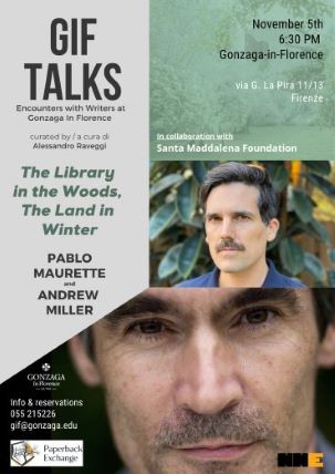 GIF Talks, Encounters with Writers at Gonzaga in Florence with Mathias Enard, March 19, 2025