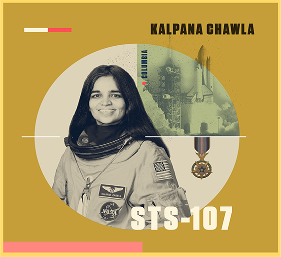 Kalpana Chawla graphic