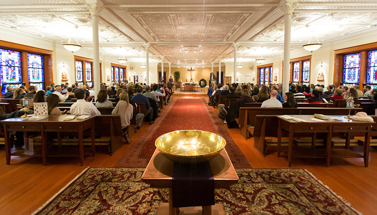 Service in the University Chapel