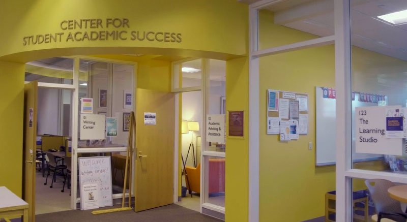 Center for Student Academic Success (CSAS) Office Image