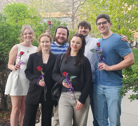 2026 Gonzaga University Debate Seniors.