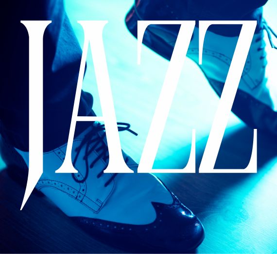 Image of Saddle Shoes with the word "Jazz" overlayed