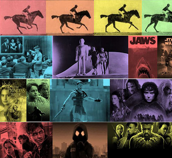 Image of collage of movie posters