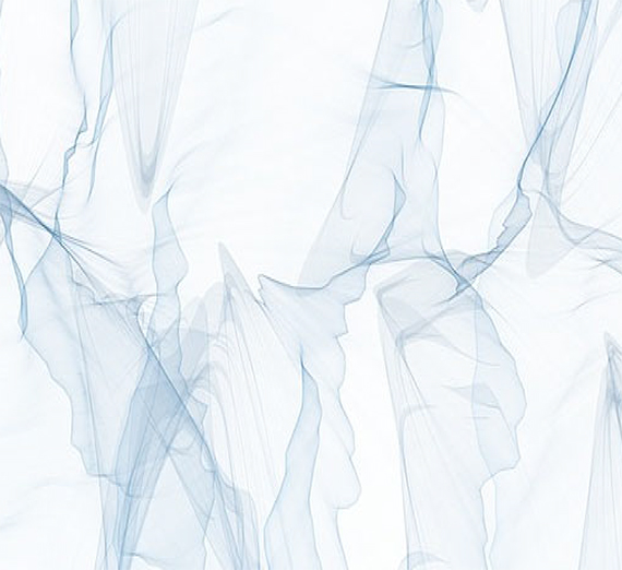 Image of blue transparent veil
