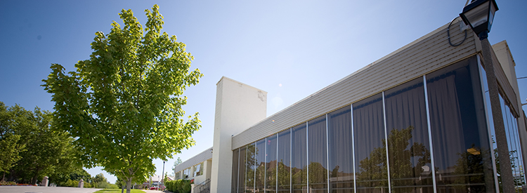 View of the outside of the Gonzaga Music Annex