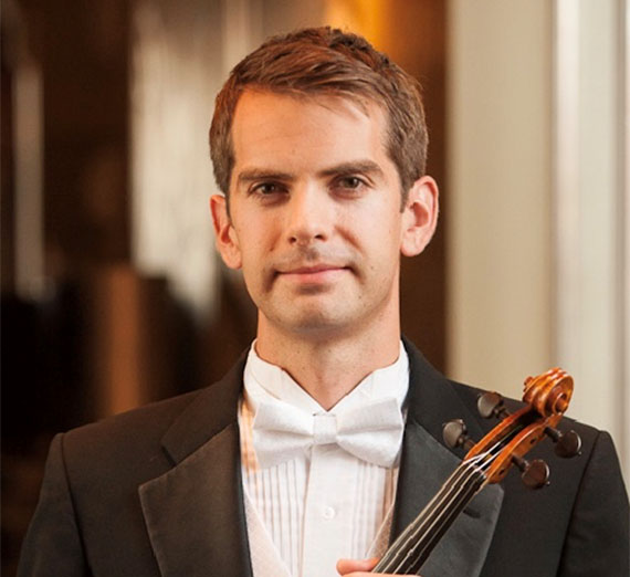 Portrait of Jason Moody, D.M.A Music. Instructor, Applied Violin