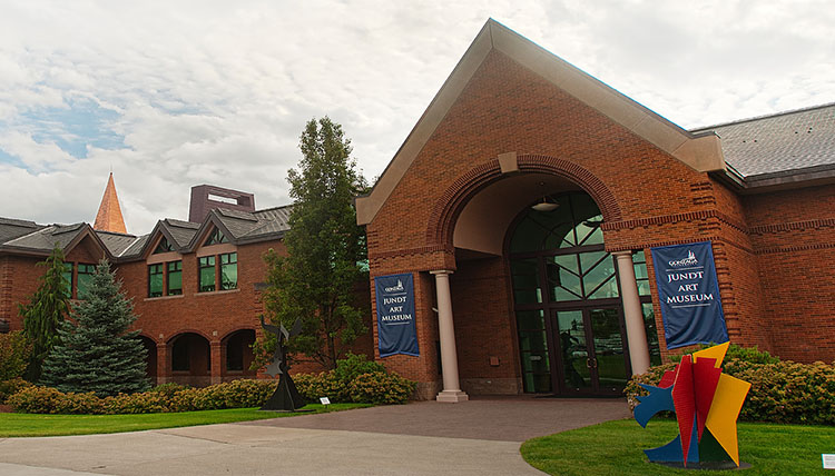 Entrance to the Jundt Art Museum