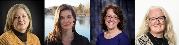 Four Gonzaga University Modern Languages faculty members who lead Virtual Dual Immersion and COIL programs, fostering bilingual and intercultural learning through collaborations with Jesuit institutions in Latin America.