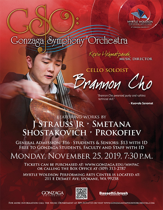 Brannon Cho Symphony Performance Poster