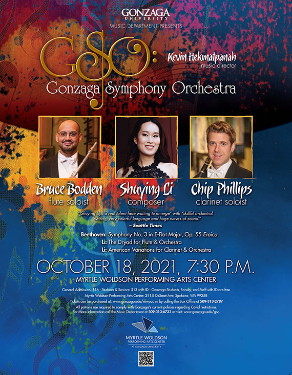 Promotional Poster, Li, Bodden, & Phillips performance