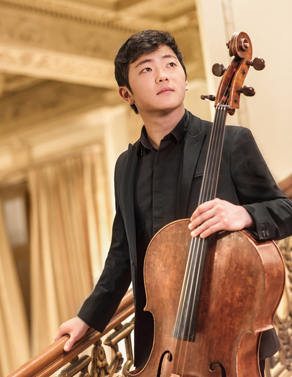 Portrait of Brannon Cho, Cello Soloist