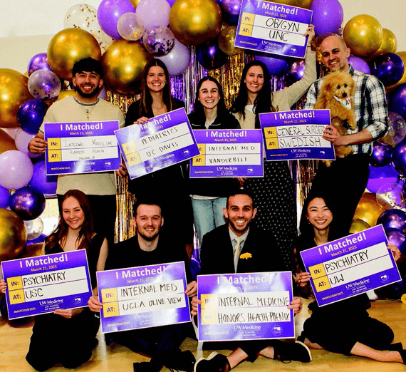 Graduating UWSOM students