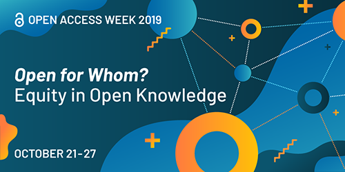 Open Access Week 2019 Banner
