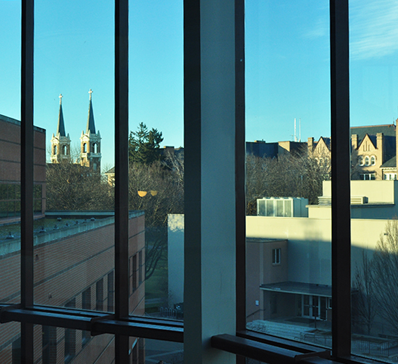View of Spires from Foley