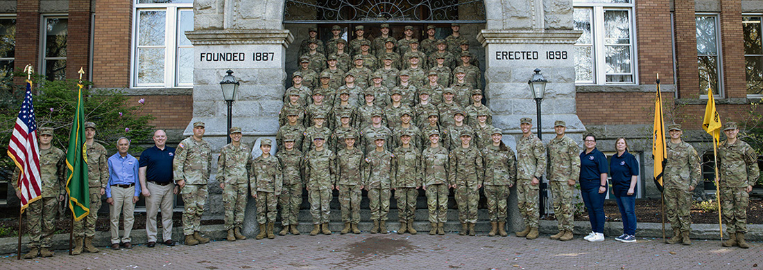 2024-2025 Bulldog Battalion Cadets and Cadre.