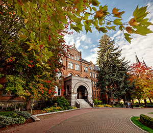 Gonzaga University's College Hall Entrance