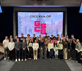 GSCG group photo in Wolff Auditorium