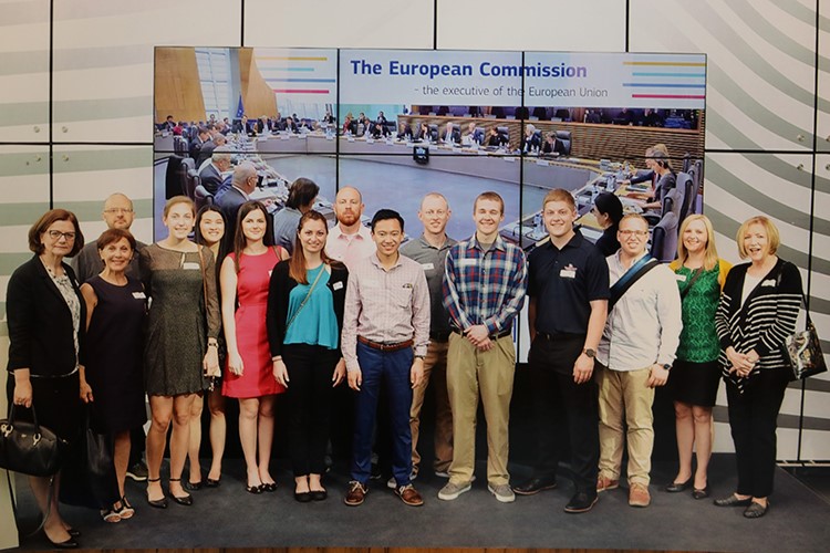 Students at the European Commission