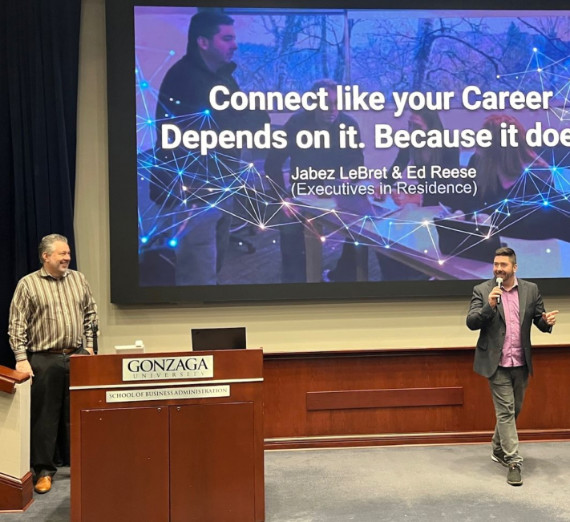 Ed and Jabez Presenting