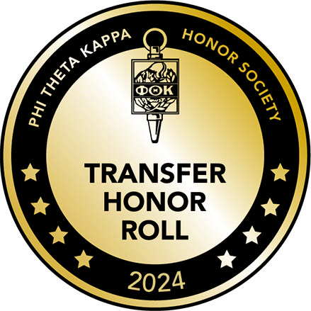 Phi Theta Kappa’s 2024 Transfer Honor Roll Logo 