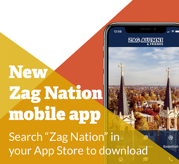 New Zag Nation mobile app- Search'Zag Nation' in your App Store to download