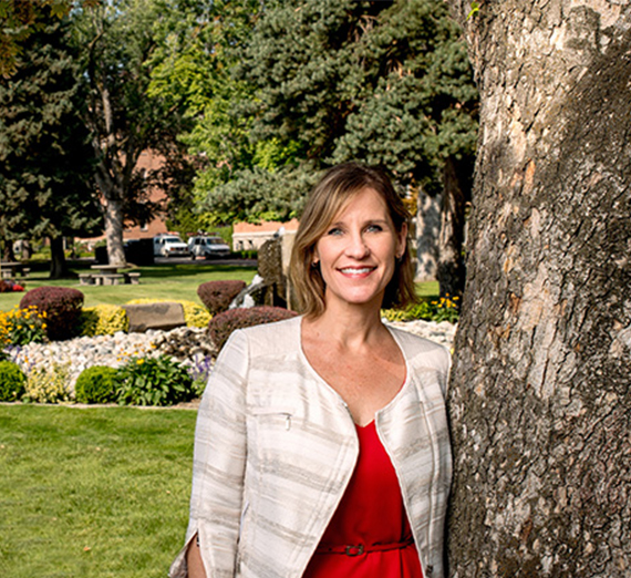 Gonzaga University's Director of Undergraduate Admission, Erin Hays 
