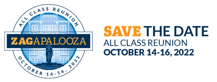 Zagapalooza All Class Reunion October 14-16, 2022.