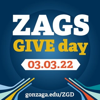 Zags Give Day 03.03.22 gonzaga.edu/ZGD