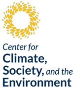 The logo for Gonzaga's Center for Climate, Society & the Environment.