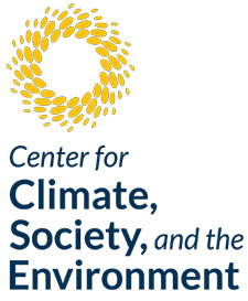 The logo for Gonzaga's Center for Climate, Society & the Environment.