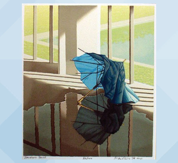 Decorative image, Broken Blue, 1984