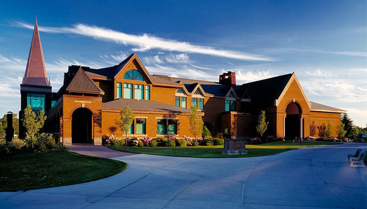 Bollier Center at Sunset