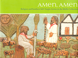 The front cover of the exhibition catalogue, Amen, Amen