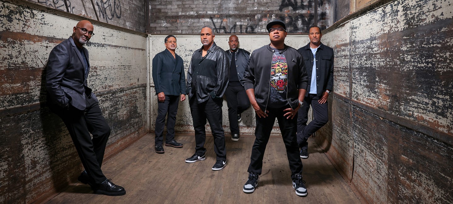 The members of Take 6 in a group pose.