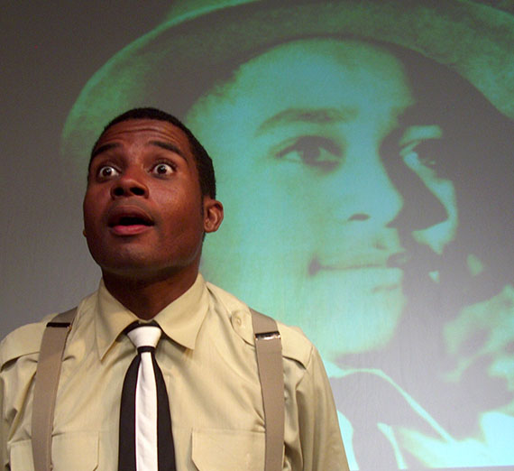 actor Mike Wiley portrays Emmett Till