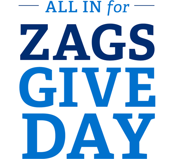 Zags Give Day logo
