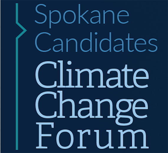 Spokane Candidates Climate Change Forum logo