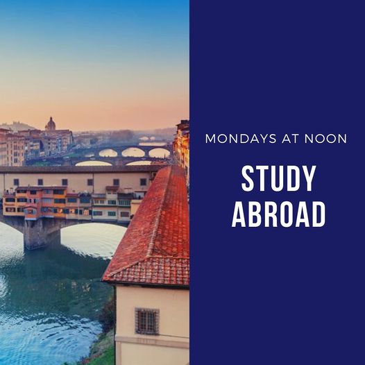 Mondays at Noon: Study Abroad