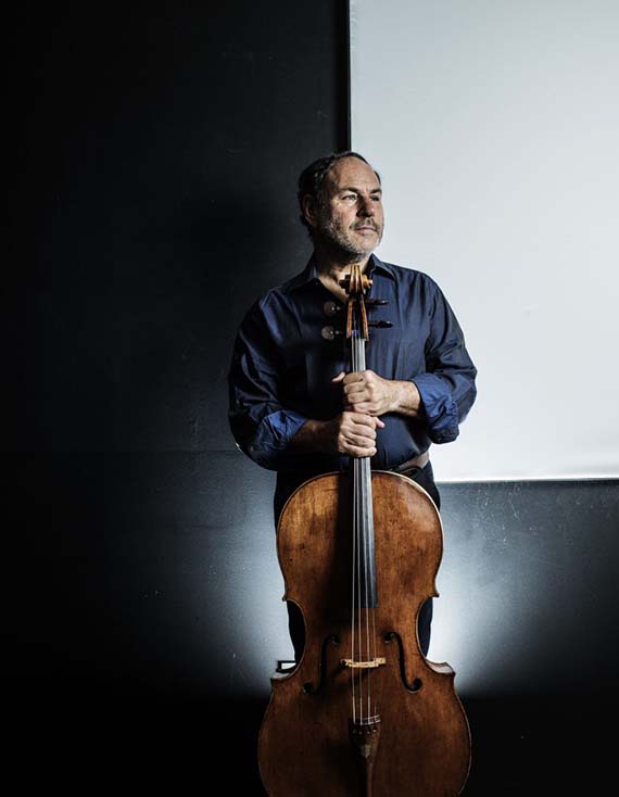 Portrait of Gary Hoffman, cello soloist