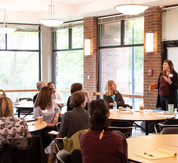Conference in College Common