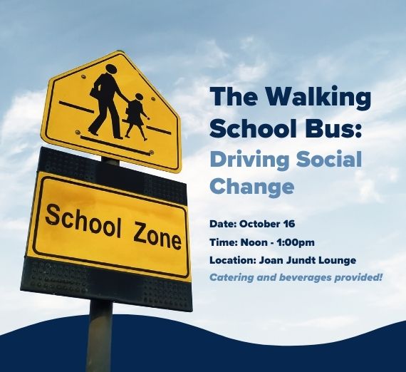 The walking school bus flyer