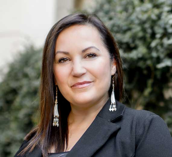 Angelique Albert, CEO of Native Forward Scholars Fund