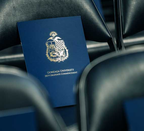 Graduate Commencement Booklets on seats