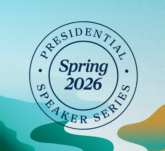 logo for presidential speaker series