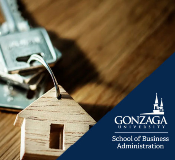 Keys on a house shaped keychain