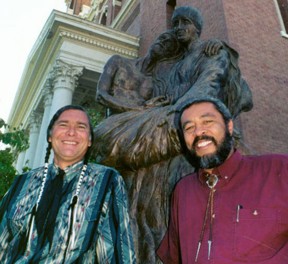 Raymond Reyes and Bob Bartlett smiling