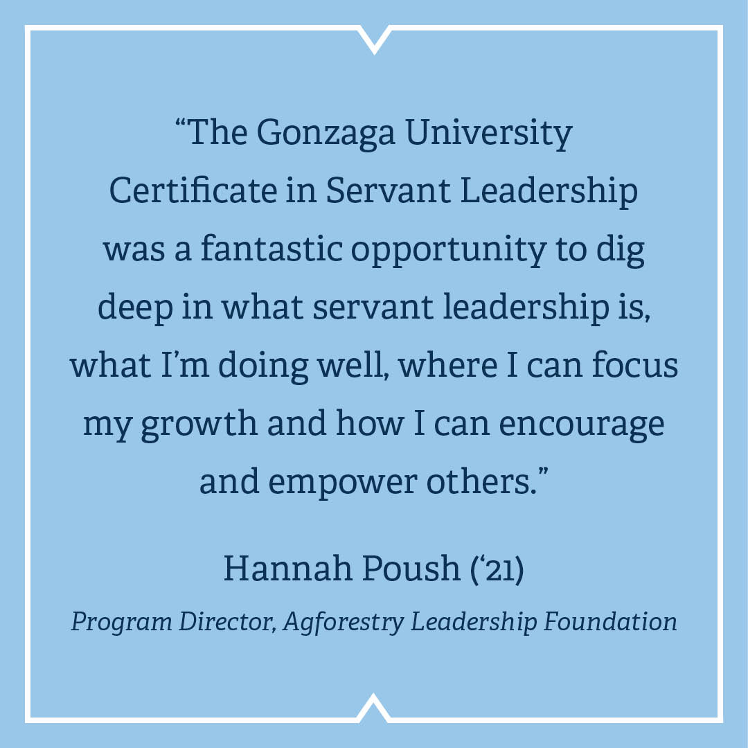 “The program provided immeasurable benefits to my career and had a significant personal impact on my life… I now have an action plan to implement my full leadership potential to be a positive change in the world.”  Karen Cash (’22)  Natural Gas Manager, Avista Utilities   